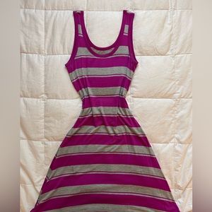 Striped Soft Beach Dress